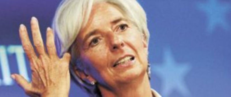 Christine Lagarde estrena su cargo como directora del FMI con unas polémicas acusaciones. / Olivier Hoslet (Efe)