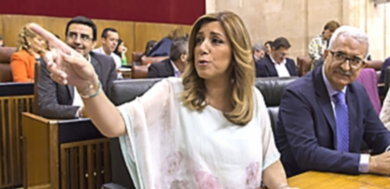 La candidata a la Presidencia de la Junta de Andalucía