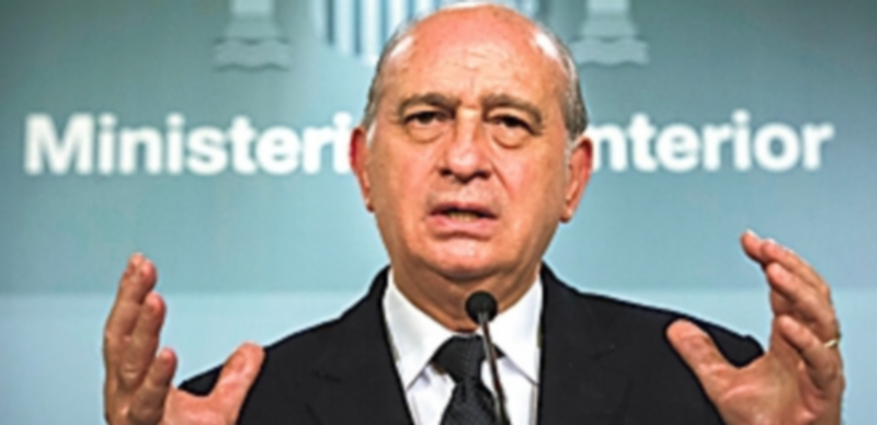 El ministro del Interior