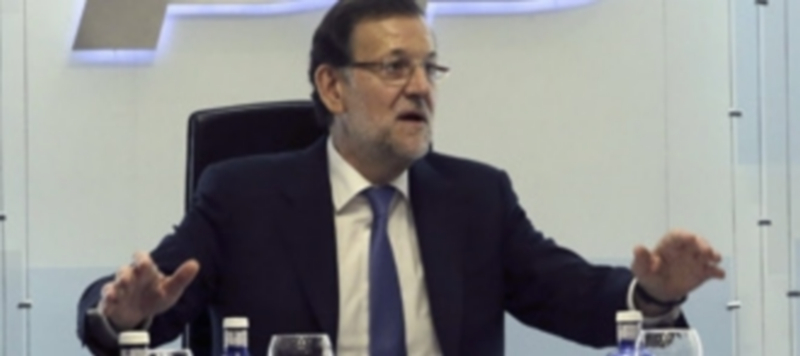 Rajoy dice que salen “a ganar” las elecciones desde la moderación 1 El presidente del Ejecutivo