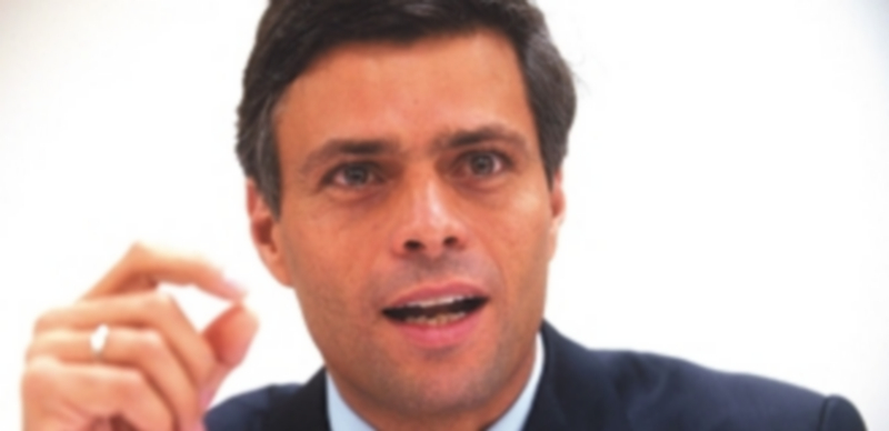 Fotografía de archivo del dirigente opositor venezolano Leopoldo López condenado a trece años de cárcel. / EFE