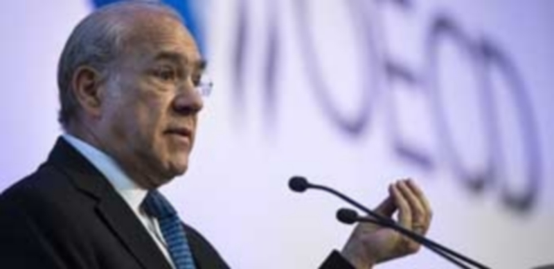 La OCDE advierte del riesgo para Europa de la incertidumbre política 1 ´La institución liderada por José Ángel Gurría cree que la eurozona puede quedar vulnerable a las sacudidas globales. / EFE