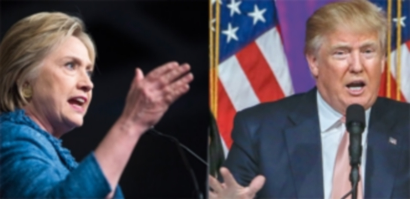 Hillary Clinton y Donald Trump. / Efe