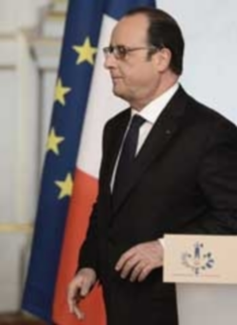 El presidente francés