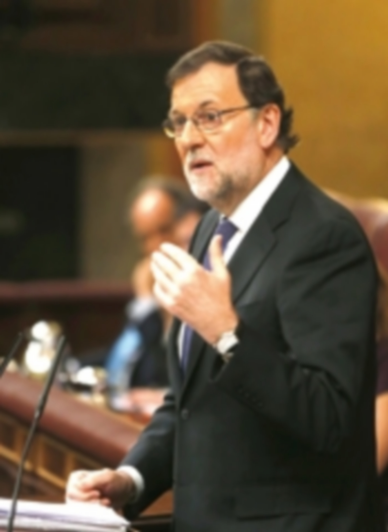 Rajoy reafirma su intención de continuar al frente del Gobierno 1 El presidente del Gobierno en funciones