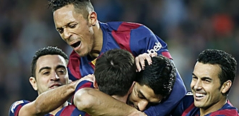 Messi lidera un ataque temible 1 Luis Suárez (centro)