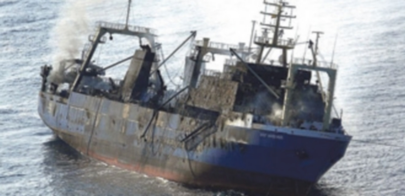 El pesquero ruso Oleg Naidenov