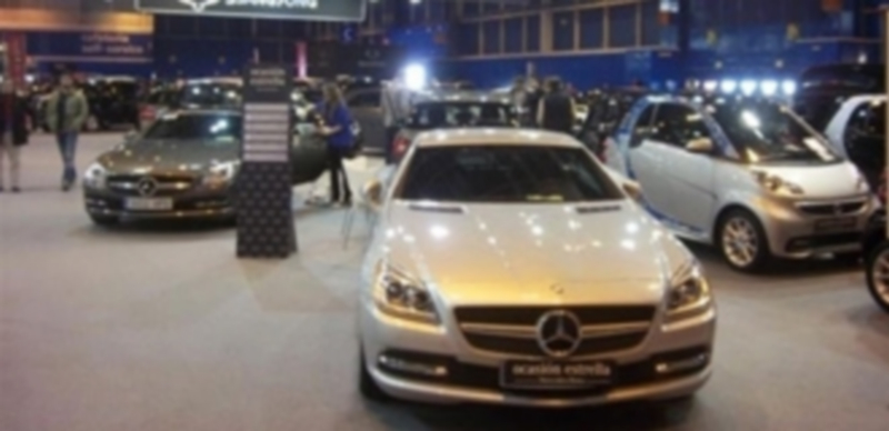 Un salón de automóviles con coches de segunda mano. / Europa Press