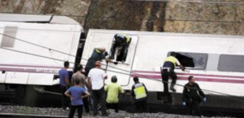 El próximo sábado se cumplirá un mes del trágico accidente de tren. / Reuters