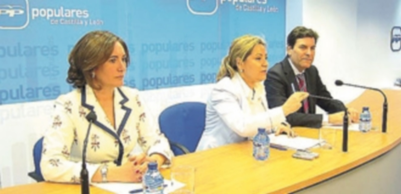 Herrera hará una campaña muy “intensa” y cercana al ciudadano 1 La directora de campaña del PP en Castilla y León