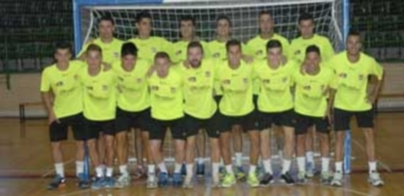 Todos los jugadores del Naturpellet Segovia