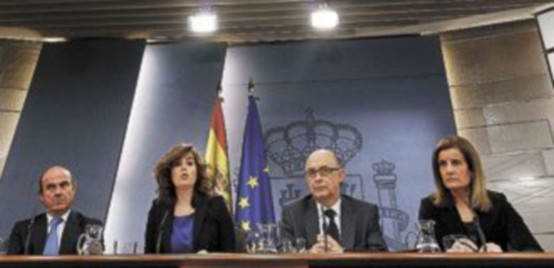 Los titulares de las carteras de Economía