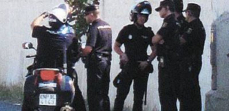 Entrada de la finca de los abuelos.