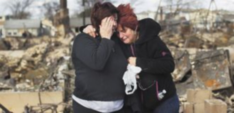 El huracán ‘Sandy’ provocó escenas de desolación en Nueva York