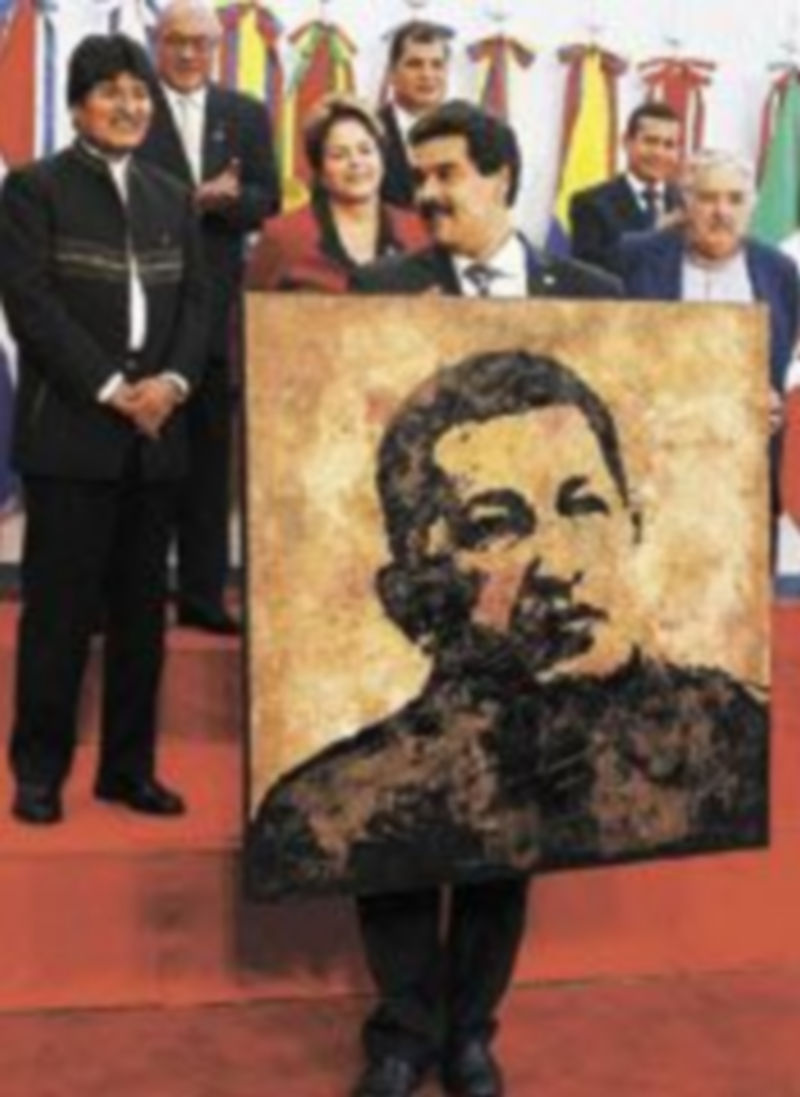 Maduro fue nombrado el pasado fin de semana sucesor de Chávez. / reuters