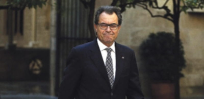 El presidente catalán