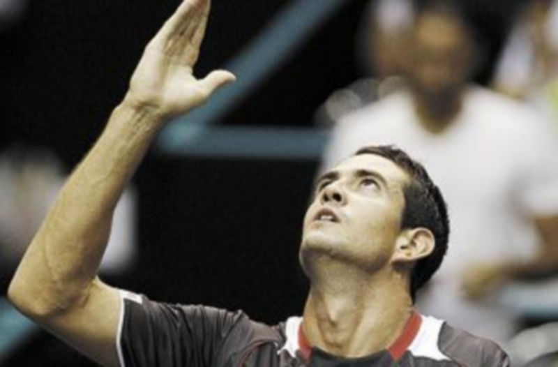 Guillermo García-López jugó «el mejor partido» de su carrera. / Reuters