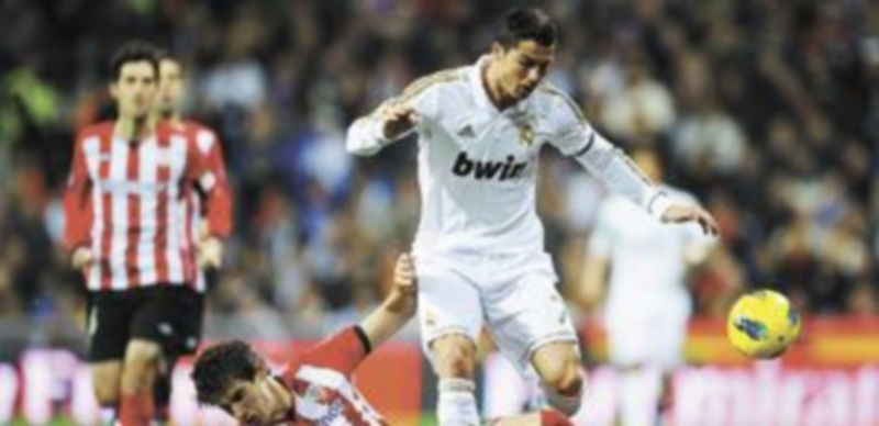 El partido de la primera vuelta entre madridistas y bilbaínos tuvo una gran intensidad por parte de ambos equipos