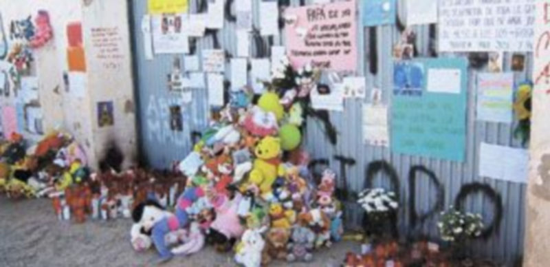 La puerta de la finca ‘Las Quemadillas’