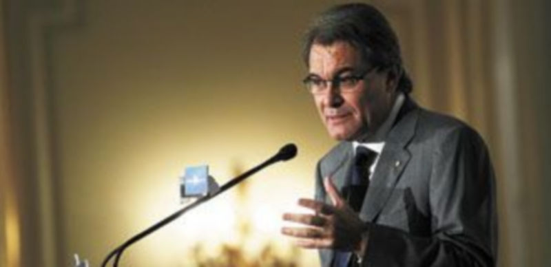 Artur Mas se muestra crecido tras el rotundo éxito de la manifestación independentista en Barcelona. / Europa Press