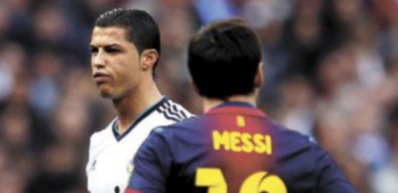 Cristiano Ronaldo y Leo Messi serán claves en los partidos contra el United y el Milan. / Reuters