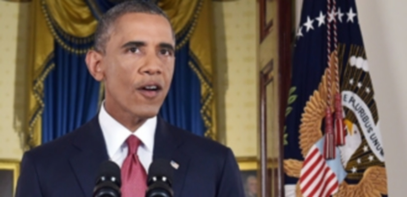 Obama se dirige a su país desde la Casa Blanca. / Efe