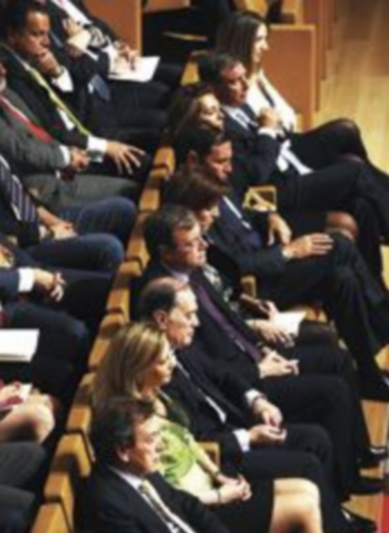 El Gobierno de Castilla y León acudió al completo al acto institucional. / M.C. (ICal)