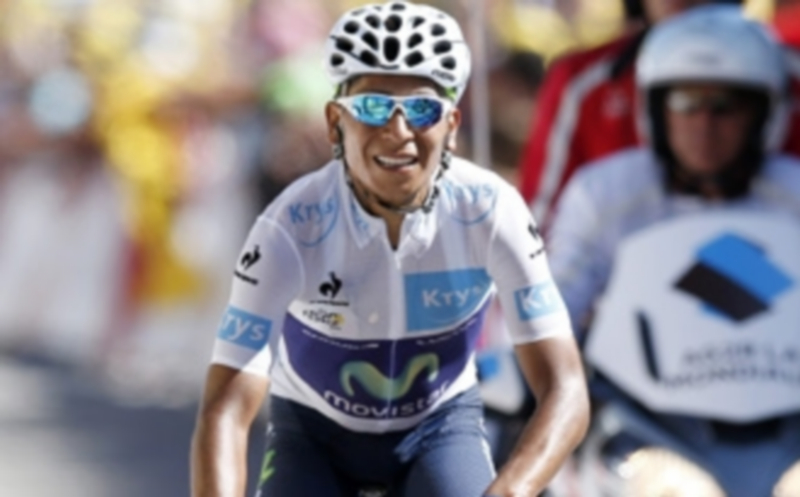 La ofensiva apuesta del Movistar no sirvió para que Quintana gane el Tour. / EFE