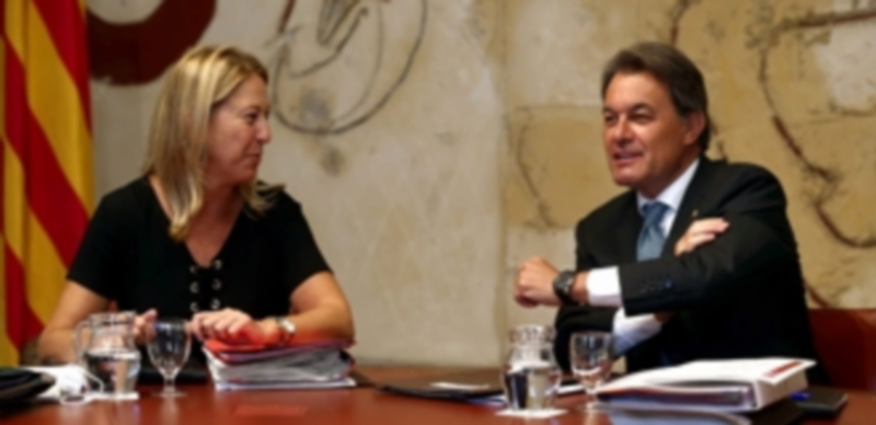 Mas pide comparecer en el Parlament para aclarar el motivo de las elecciones 1 El presidente de la Generalitat