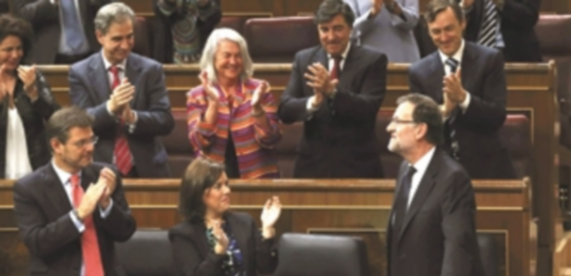 Rajoy afirma que sólo gobernará si el PP es la fuerza más votada 1 Mariano Rajoy (d)