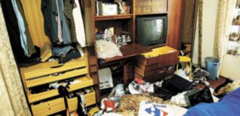 Los ladrones acostumbran a dejar revuelto el piso en el que roban. / Ingrid