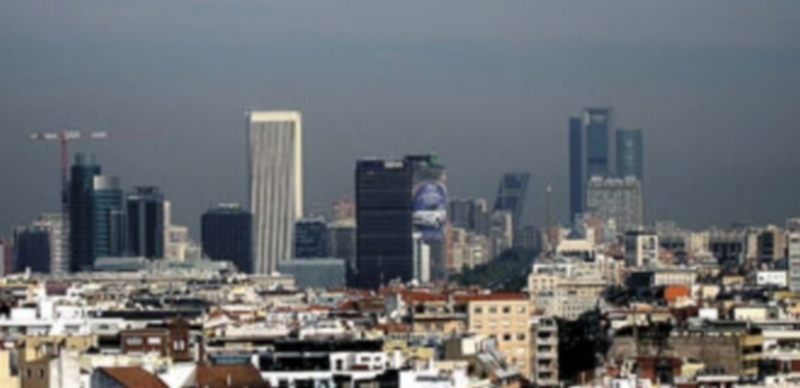 Madrid tiene una contaminación de 10 microgramos por metro cúbico.
