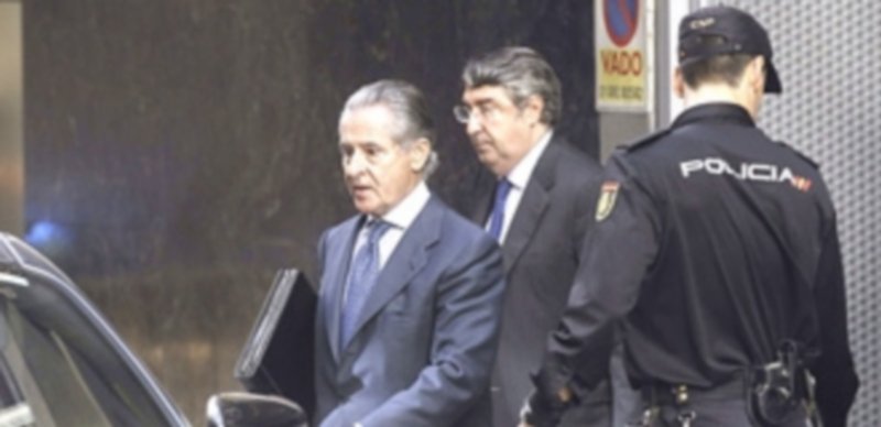 Miguel Blesa a su salida de la Audiencia Nacional el pasado jueves 16 de octubre. / EFE