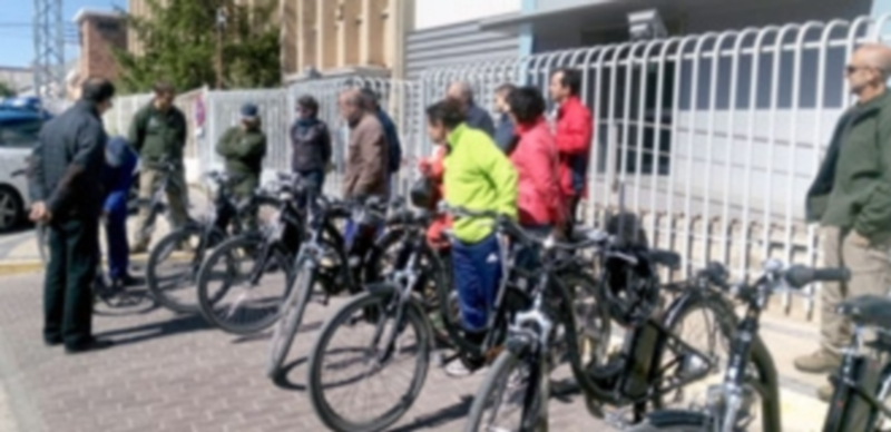 Las bicicletas se entregan en régimen de alquiler y para el traslado al puesto de trabajo. / El Adelantado