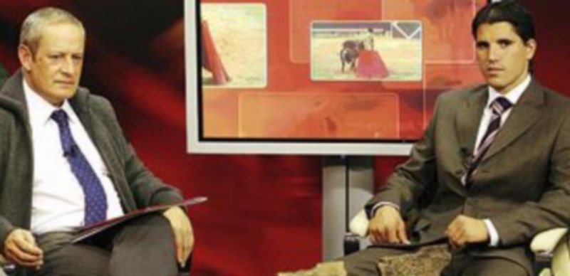 El charro Daniel Martín durante la entrevista en ‘Grana y Oro’. / Óscar Navarro