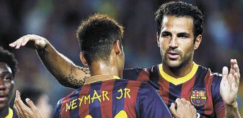 El canterano logró un doblete el pasado viernes en el Torneo Joan Gamper. / Efe