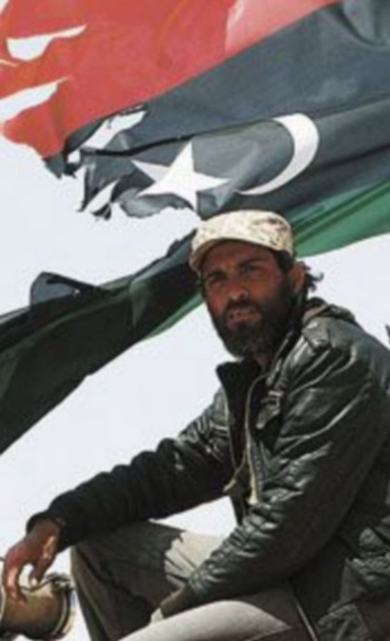 Un rebelde libio