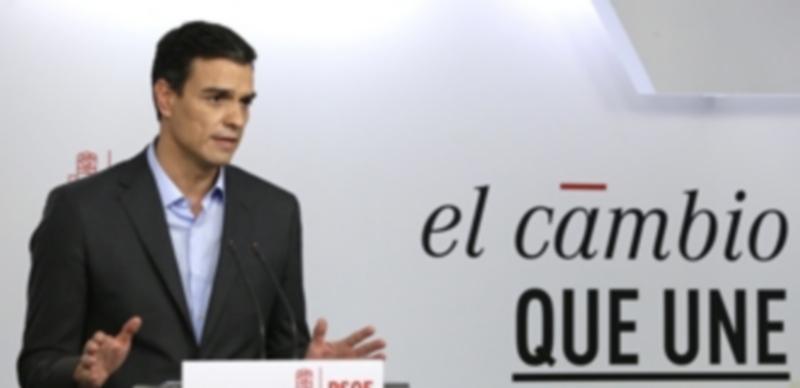 Sánchez ofrece la “mano tendida” a los catalanes frente al secesionismo 1 El secetario general socialista mandó un mensaje de confianza. / Efe