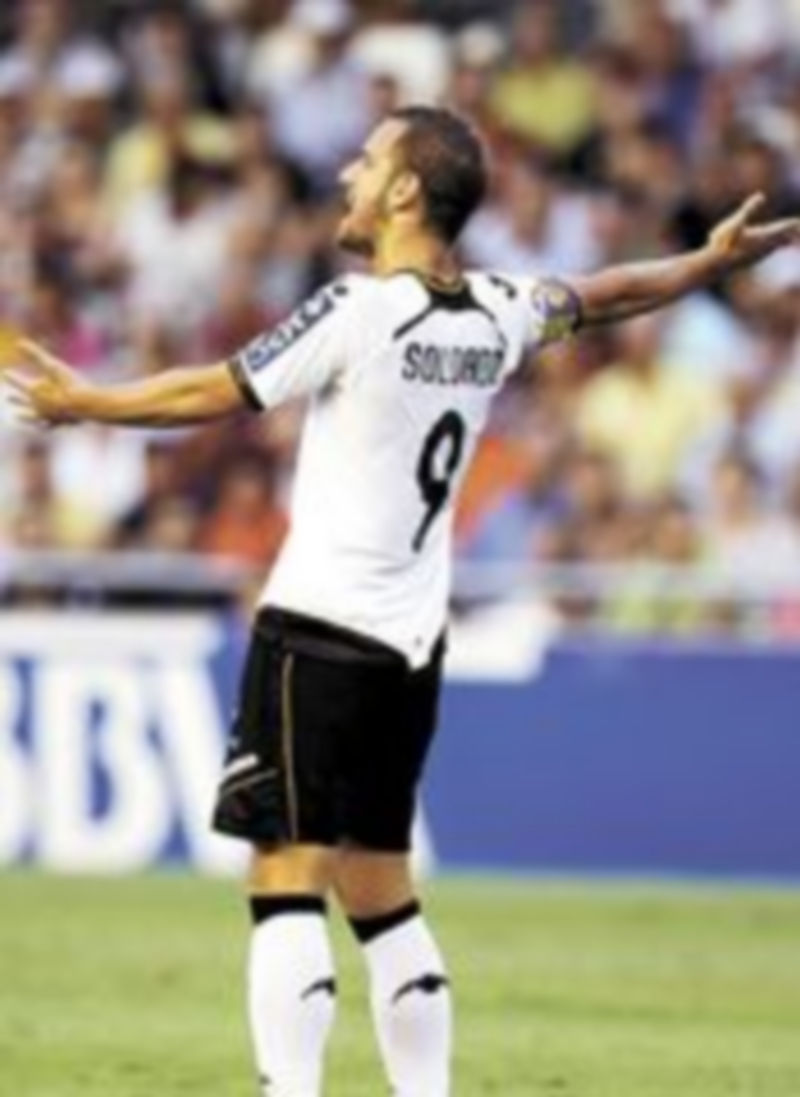 Soldado fue el gran protagonista del choque. / K. Fösterling (Efe)