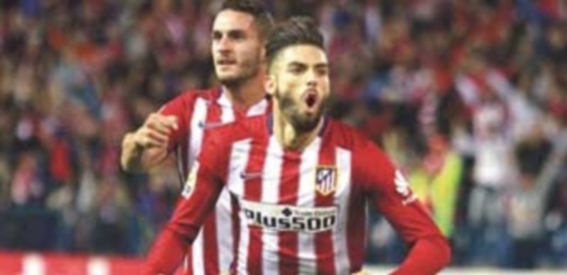 El Atlético doma a un gris Valencia 1 El centrocampista del Atlético de Madrid