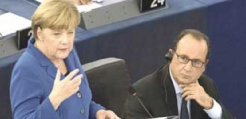 La canciller alemana