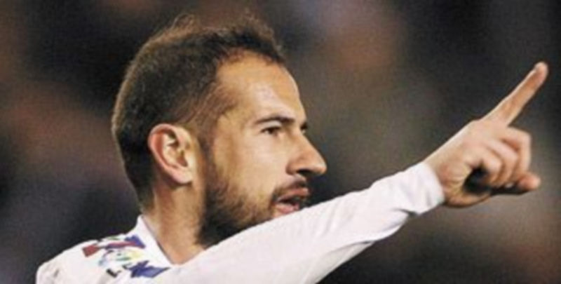 Alberto Lopo anotó el único tanto del partido. / Efe.