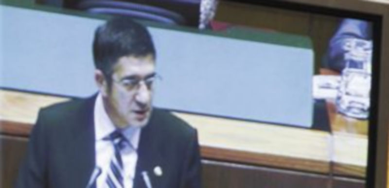 El diputado general de Guipúzcoa