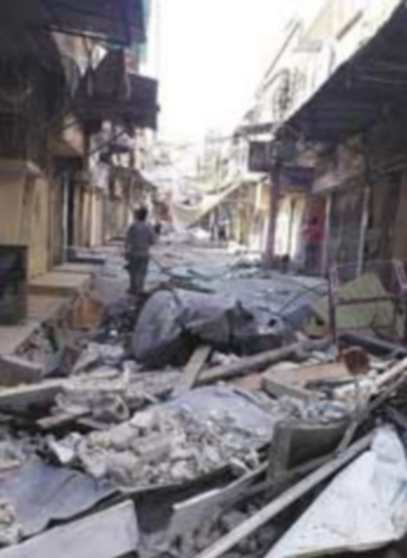 Imagen tomada en Siria ayer. / Reuters