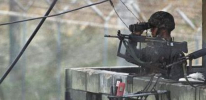 La frontera entre Corea del Norte y del Sur está fuertemente vigilada ante un posible ataque desde Pyongyang. / Reuters