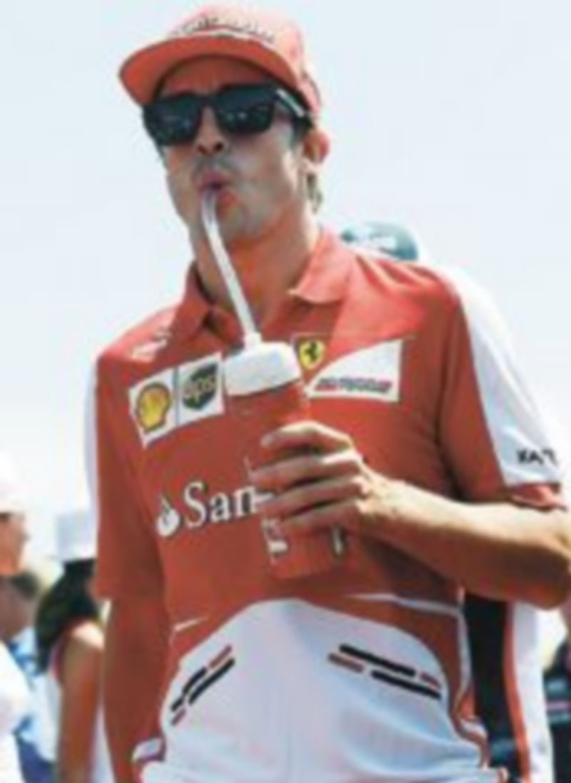 Alonso se mostró optimista