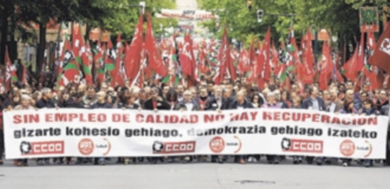 Los secretarios generales de CCOO