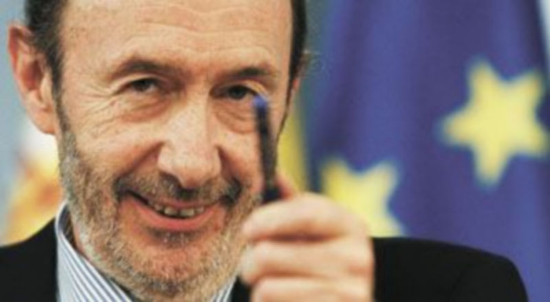 Alfredo Pérez Rubalcaba es en la actualidad titular del Interior