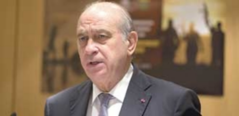 El ministro del Interior