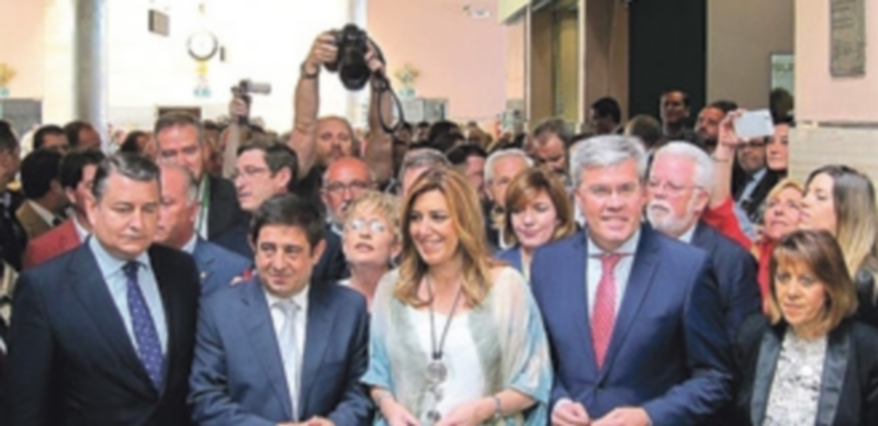 La candidata a presidir Andalucía trata de convencer al resto de partidos para poder gobernar. / Europa Press